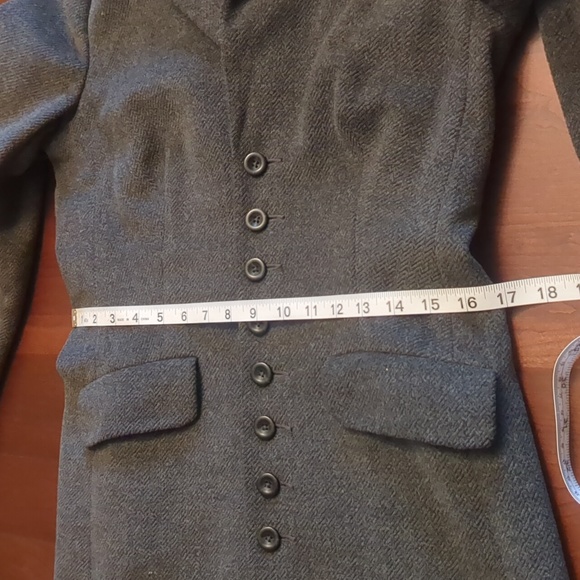 Free People Boyfriend Woolie Wool Jacket size 8 - Picture 4 of 11